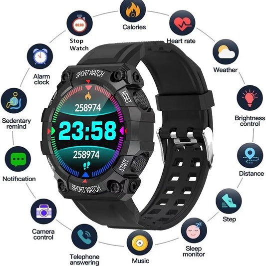 FD68 New Smart Fitness Watch For Men & Women