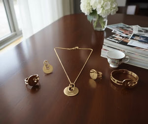 Fendi Pendant Jewelry Set