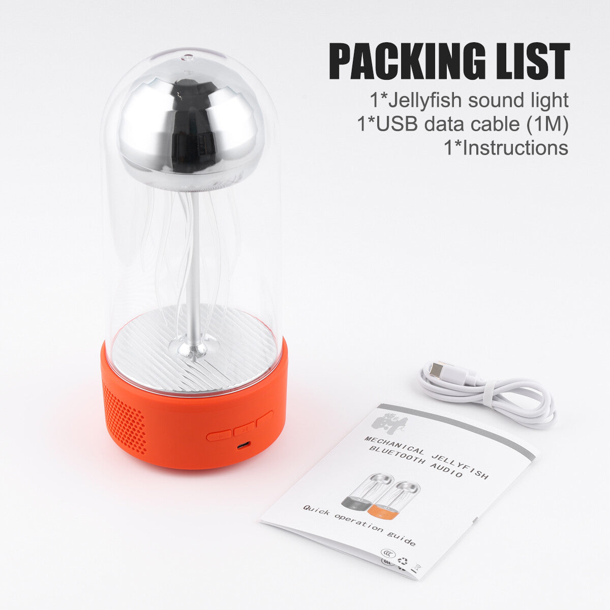 Jellyfish Lava Lamp Bluetooth Speaker