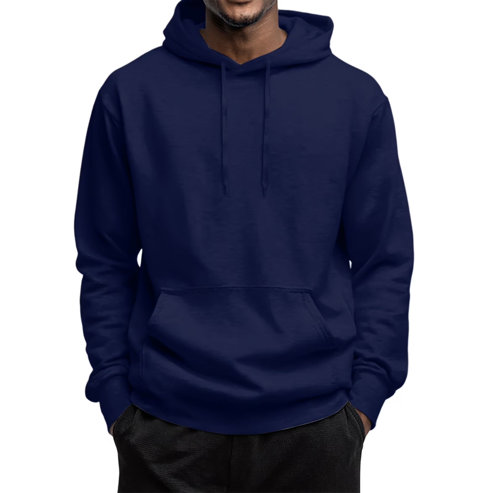 Oversized Hooded Sweatshirt Men Lightweight