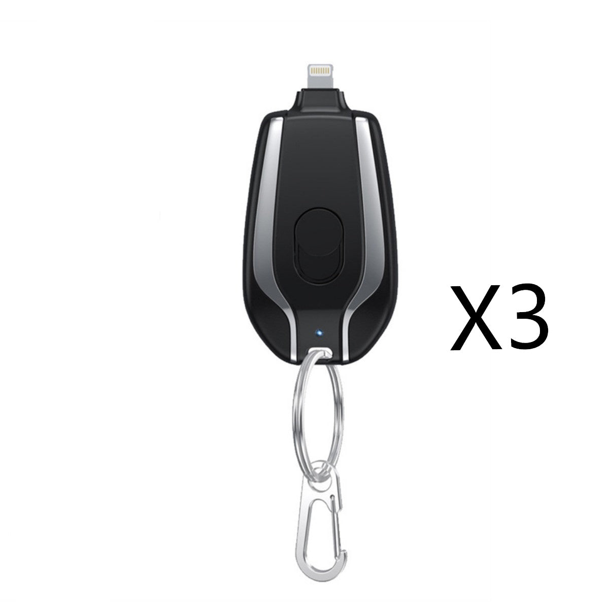 1500mAh Mini Power Keychain Charger With Type-C