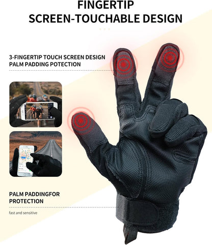 Motorcycle Gloves for Men and Women Touchscreen 