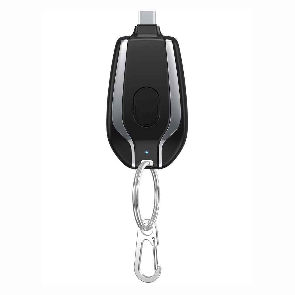 1500mAh Mini Power Keychain Charger With Type-C