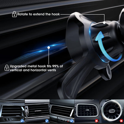 360° Rotation Universal Magnetic Phone Mount with Magnetic Disc