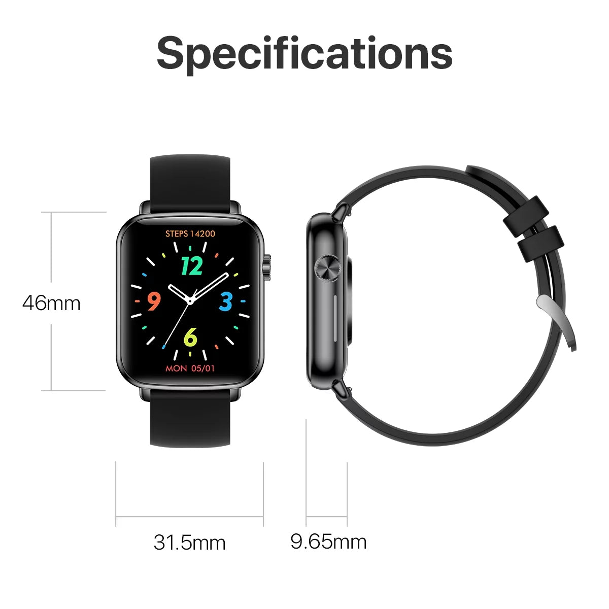 Fashionable Smart Watches for Men/Women (Answer/Make Calls)