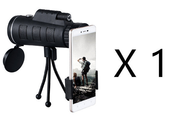 Monocular Telescope Zoom Scope with Compass Tripod