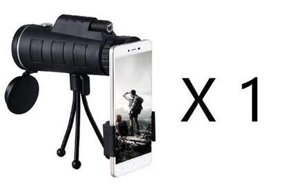 Monocular Telescope Zoom Scope with Compass Tripod