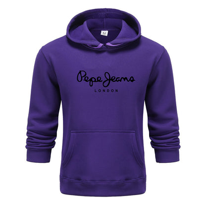 Printed men's hoodie