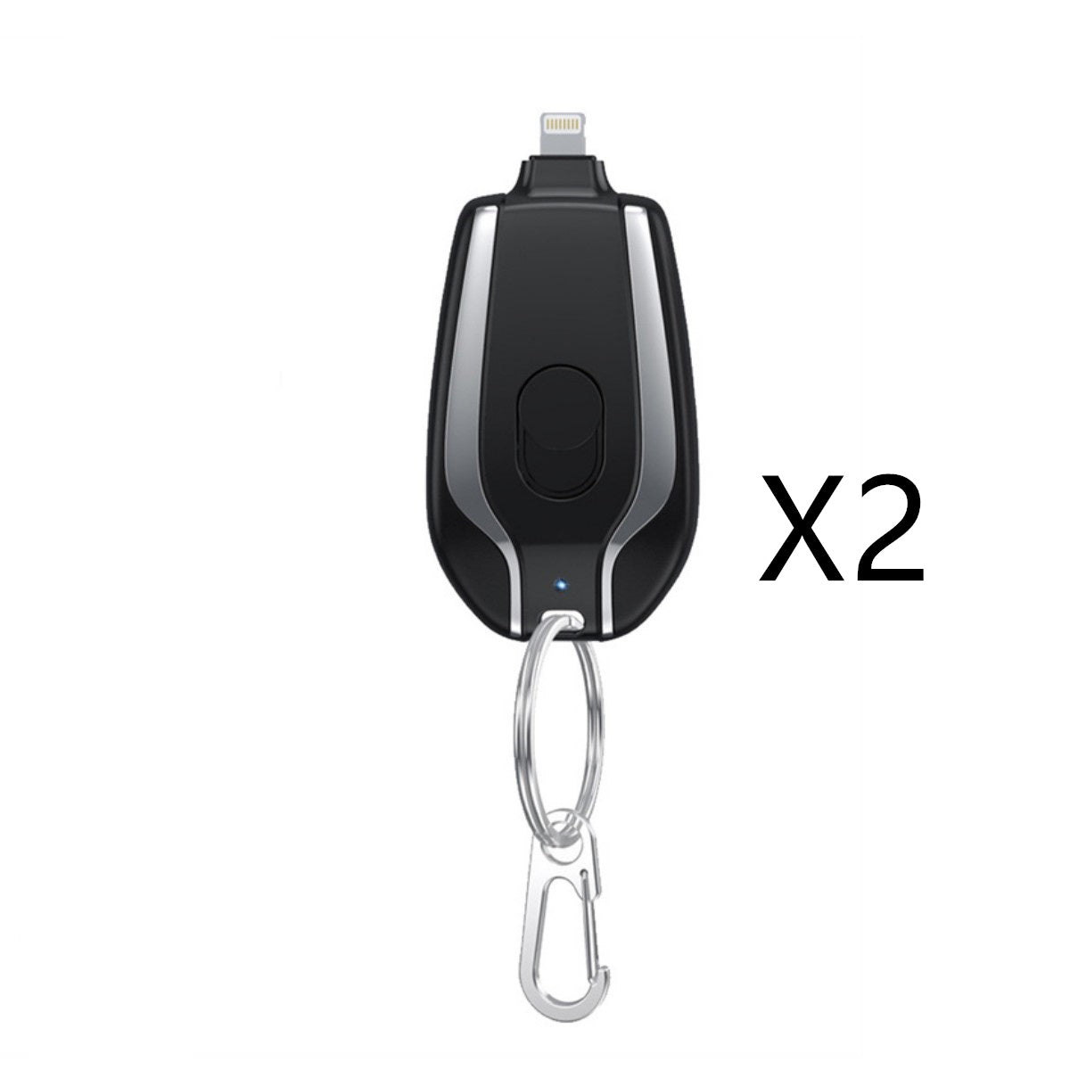 1500mAh Mini Power Keychain Charger With Type-C