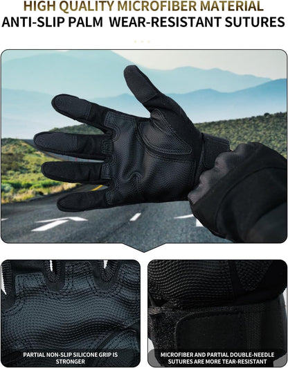 Motorcycle Gloves for Men and Women Touchscreen 