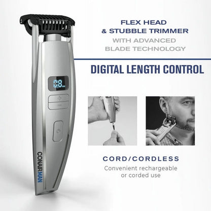 Cordless Beard Trimmer Length Control Beard and Stubble Trimmer GMT980