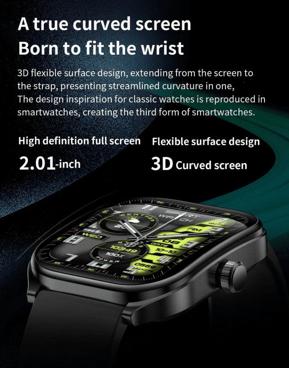 Smart Watch for Women Men(Call Answer/Dial)