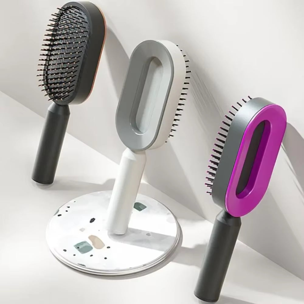 Women Detangling Hair Brush Curly Tangled Hair Comb Air Cushion Scalp Massager