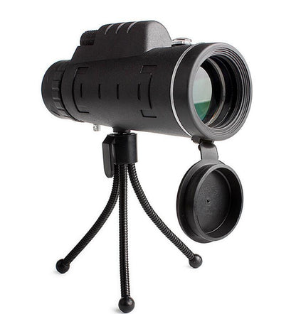 Monocular Telescope Zoom Scope with Compass Tripod