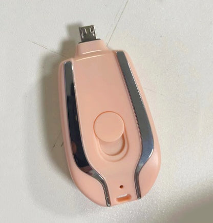 1500mAh Mini Power Keychain Charger With Type-C