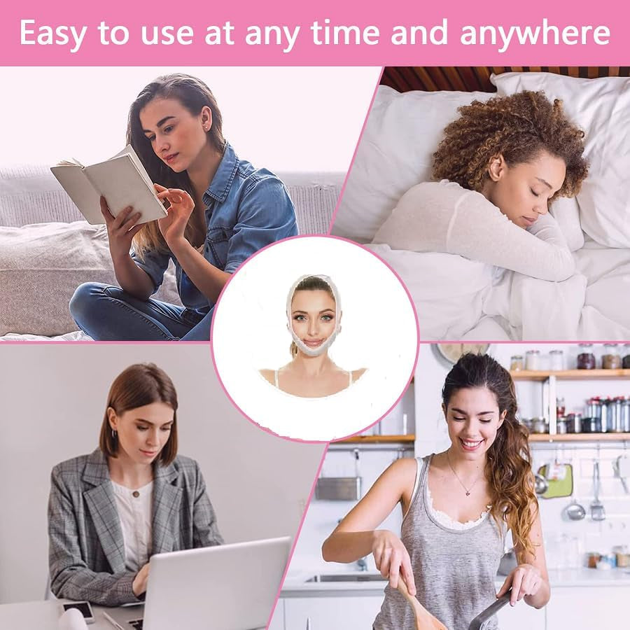 1Pc V Line Face Lifting Strap - Chin and Cheek Lifting Bandage for V Face Lift
