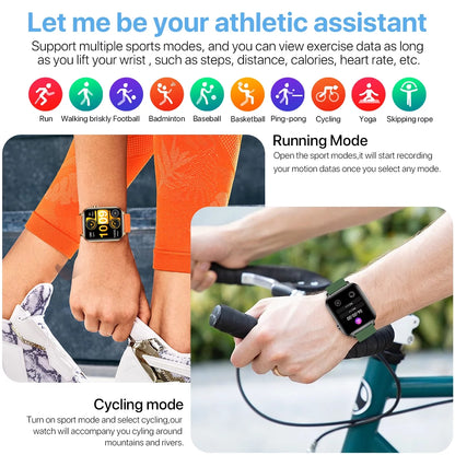 Fashionable Smart Watches for Men/Women (Answer/Make Calls)