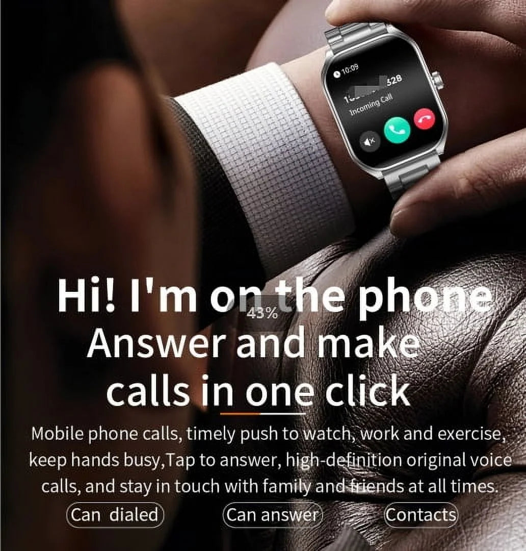 Smart Watch for Women Men(Call Answer/Dial)