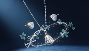 Clear Teardrop Cubic Zirconia Set