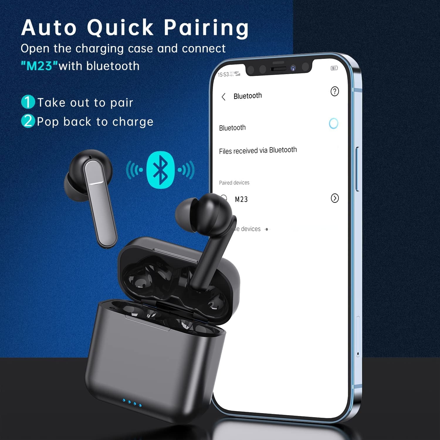 Wireless Bluetooth Earbuds