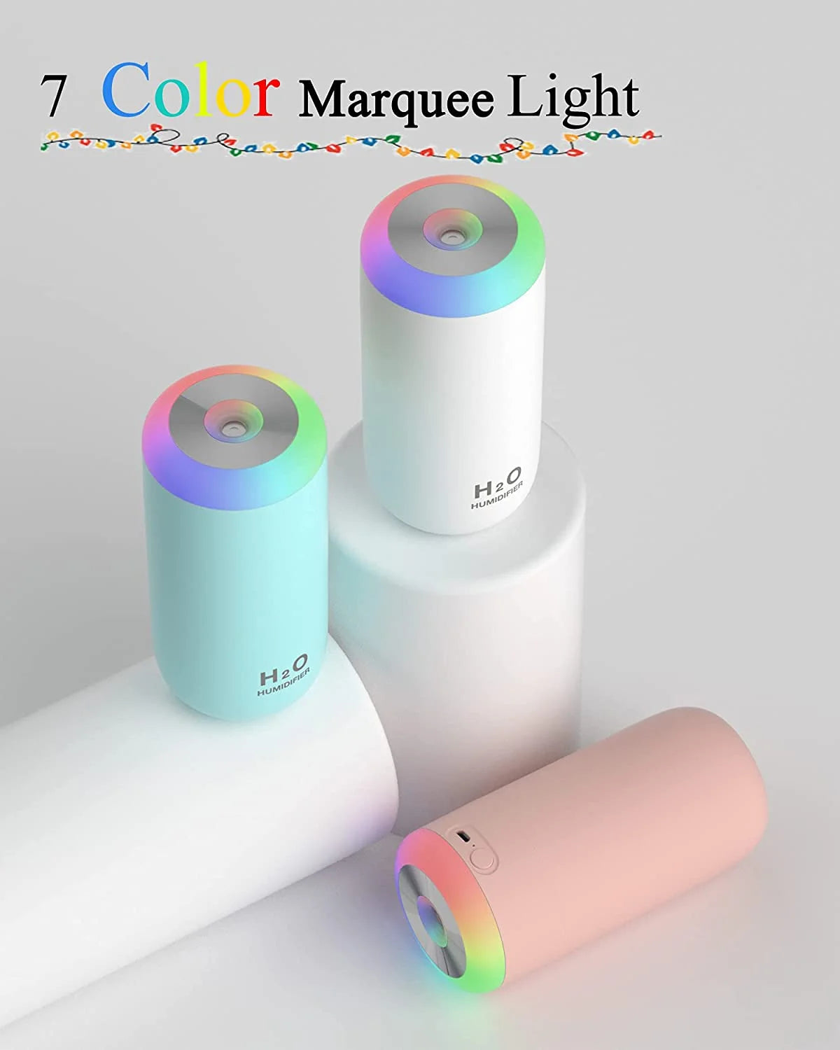 Small Humidifier 350Ml Small Humidifiers for Bedroom