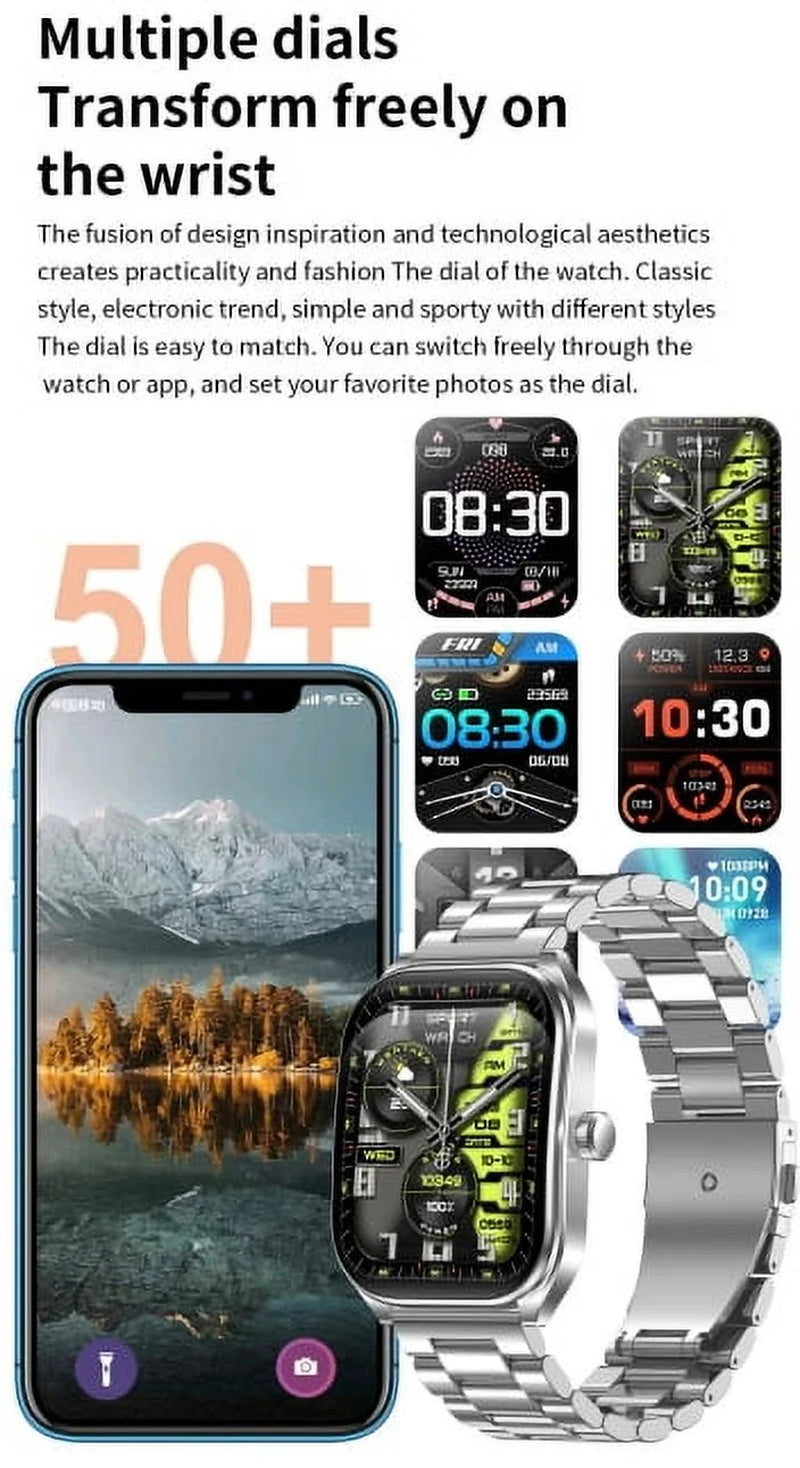 Smart Watch for Women Men(Call Answer/Dial)