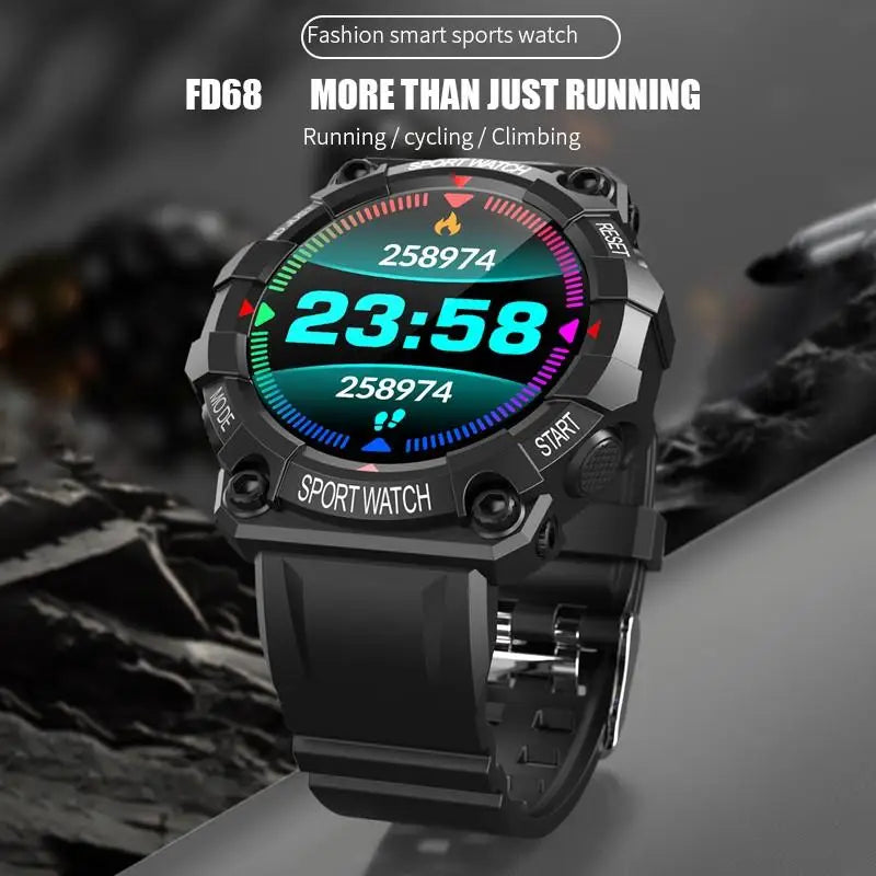FD68 New Smart Fitness Watch For Men & Women