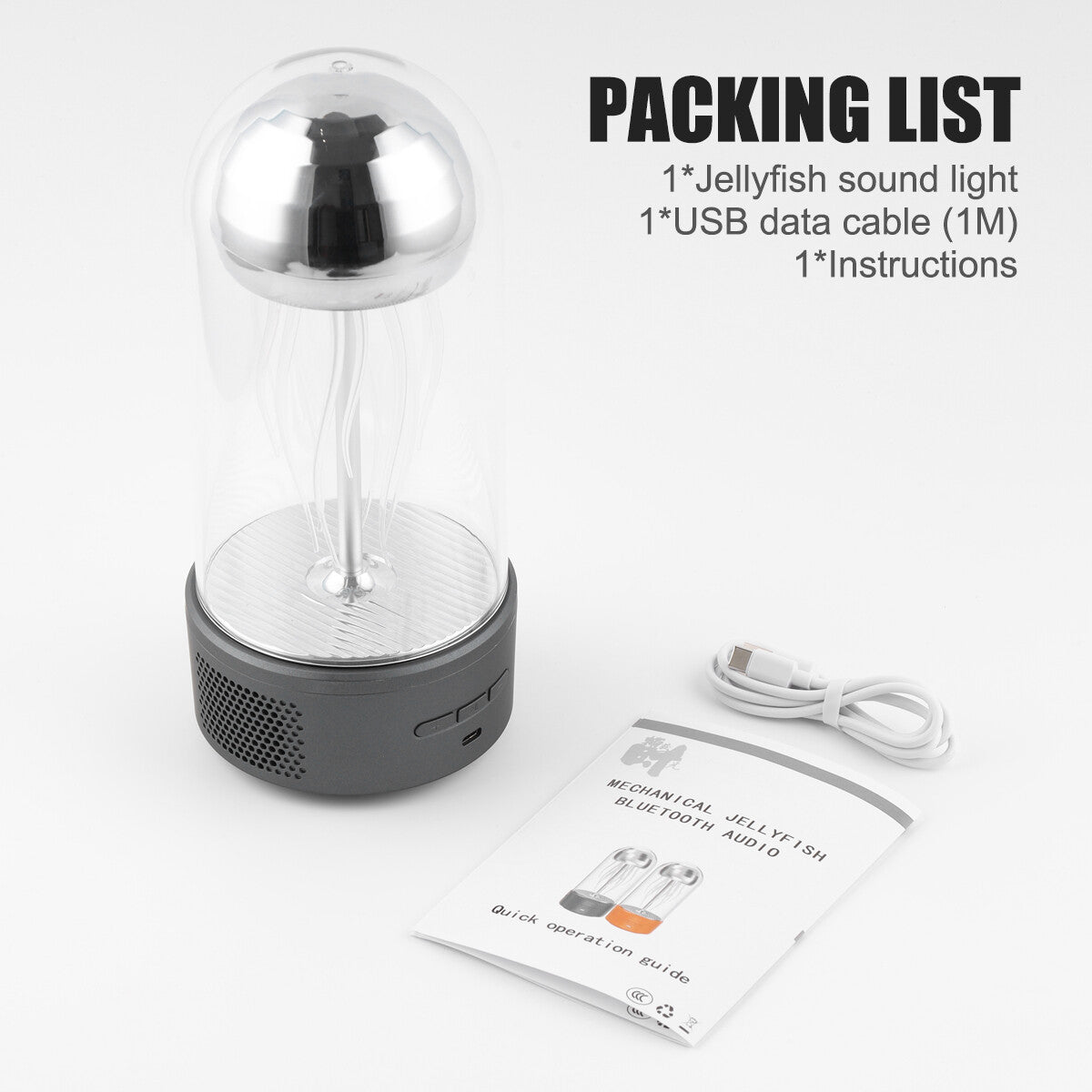 Jellyfish Lava Lamp Bluetooth Speaker