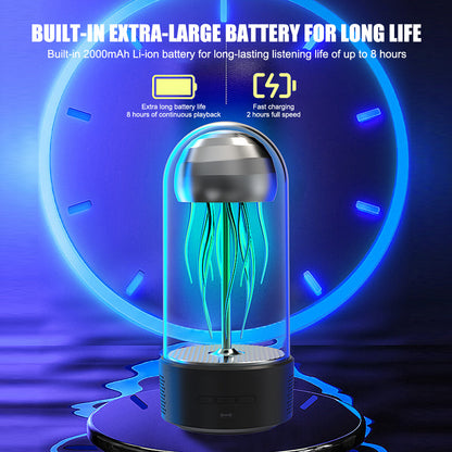 Jellyfish Lava Lamp Bluetooth Speaker